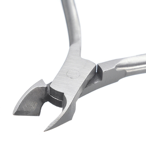 Pince à cuticules professionnelle en acier inoxydable, nouveau design, double ressort, coupe-ongles pratique, pince de beauté pour les doigts - Product Image 3