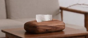 กล่องใส่กระดาษทิชชูไม้รักษ์โลกพร้อมผิวสัมผัสเรียบเนียน - Product Image 2