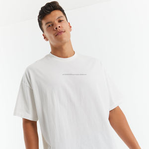 เสื้อยืดผู้ชายสไตล์ลำลอง ผ้าฝ้าย 100% เนื้อนุ่ม แขนสั้น ทรงปกติ เหมาะสำหรับใส่ในชีวิตประจำวัน สตรีทแฟชั่น รับสกรีนโลโก้ตามแบบ - Product Image 2