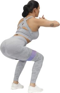 Ensemble de sport de yoga 2 pièces pour femmes, haut et leggings extensibles pour la gym, le fitness, l'entraînement, les exercices, vêtements de sport respirants - Product Image 5