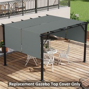 2 piezas de toldo de repuesto para pérgola, cubierta exterior premium para pérgola y gazebo de jardín - Product Image 2