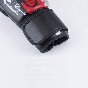 Servicio OEM, Guantes de Boxeo MMA Profesionales de Estilo Personalizado, Agarres de Cuero, Logotipo Personalizado Impreso, Transpirables, con Cierre de Gancho y Bucle, Unisex - Product Image 4