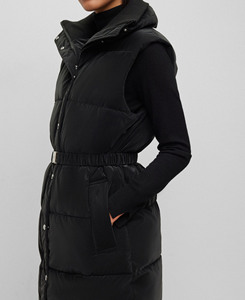 Warm Breathable Dyed Cotton Padded Solid Zipper Embroidery Quilted Regular Coat 2026 OEM Winter Puffer <b>Jacket</b> - Product Image 2