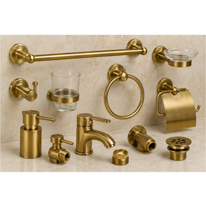 Accessoires de salle de bain en laiton de qualité supérieure, matériel de plomberie durable pour les équipements de salle de bain modernes et les applications d'alimentation en eau - Product Image 1