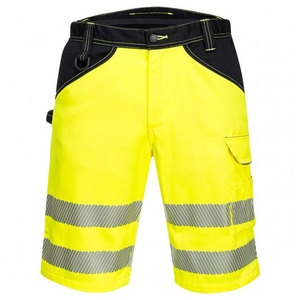 Shorts de sécurité haute visibilité OEM, réfléchissants, multi-poches, pour travaux de construction, pour hommes - Product Image 1