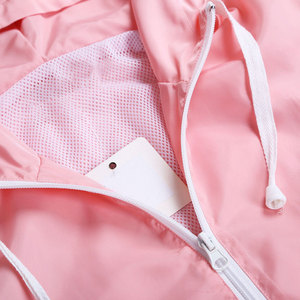 Ensemble de survêtements de sport unisexe légers et écologiques en nylon coupe-vent de haute qualité pour l'été, design 2-en-1 avec capuche et taille élastique - Product Image 6