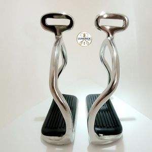 Icelandic Curved Safety Stirrup Irons - Product Image 3