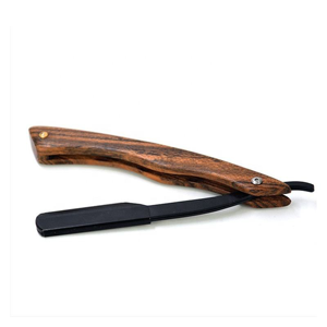 Premium Stainless Steel Disposable Cut Throat Razor Custom Color Pattern <b>Barber</b> Shaving Razor OEM Private Label - Product Image 1