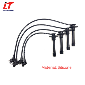 Kit de câbles d'allumage en silicone multi-brins 5/7 mm avec garantie 1 an pour Toyota Corolla 1.6 AE101 pour une puissance de moteur renouvelée - Product Image 3