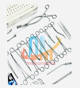 ชุดผ่าตัดหลอดเลือดแบบคาร์ดิโอสแตนเลสใหม่30ชิ้นได้รับการรับรองจาก CE ISO คลาส II อุปกรณ์หลอดเลือดหัวใจ - Product Image 3