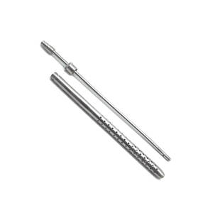 ท่อดูดสุญญากาศสำหรับผ่าตัดสัตว์ ทำจากสแตนเลส ขายส่งยอดนิยม ใช้ซ้ำได้ ผลิตโดยผู้ผลิตอุปกรณ์การแพทย์จากปากีสถาน - Product Image 1