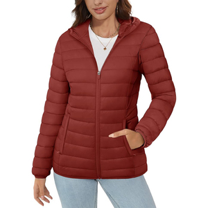 Chaqueta Acolchada de Lona para Mujer, de Invierno, Impermeable, Ecológica, Resistente al Viento, Transpirable, con Impresión de Logotipo a Color Personalizado, de Calidad Premium - Product Image 6
