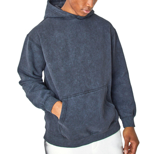 Latest Design ACID Wash Hoodies Made In Pakistan Street Style Wholesale Custom ACID Wash <b>Men's</b> Hoodies - Product Image 1