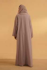 Niqab Abaya de Alta Calidad para Mujeres Musulmanas, Talla Grande, Transpirable, de Una Sola Capa, Tela Nida, Vestido Islámico Modesto para Oración - Product Image 4