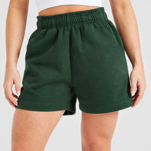 Shorts Deportivos Góticos para Mujer, 100% Alta Calidad, Transpirables, Cómodos, de Secado Rápido, Cintura Alta, Lavado Oscuro, con Logotipo Personalizado - Product Image 1
