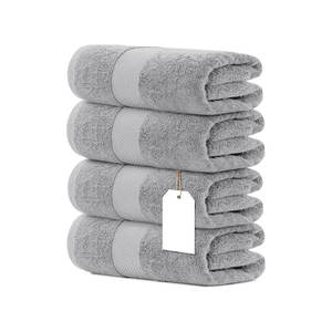 Wholesale Luxury Bath <b>Towel</b> <b>Set</b> 100% Terry Cotton Soft Quick Dry Absorbent Durable Eco Friendly <b>Towels</b> for Adults Hotel Spa - Product Image 2