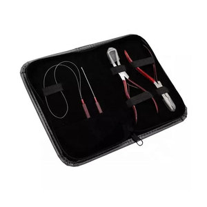 Kit d'outils pour extensions de cheveux, outils de salon de qualité supérieure pour les soins capillaires professionnels, installation, application et retrait complèts des extensions de cheveux - Product Image 6