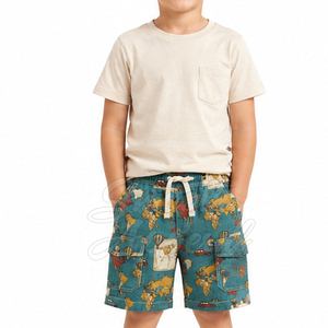 Shorts de sport pour garçons, légers, à séchage rapide, respirants, design athlétique, adaptés à la course à pied, à l'entraînement et aux activités de plein air - Product Image 4