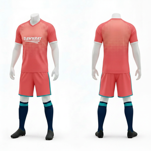 Team Soccer Kit Full Sublimation Breathable Fabric Uniform | <b>Men</b> Women Adult Sizes | Short Front Lightweight Quick Dry - Product Image 4