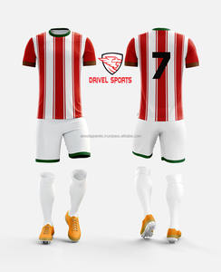 เสื้อเจอร์ซีย์ฟุตบอลสไตล์ใหม่เสื้อกีฬาสโมสรฟุตบอลกางเกงขาสั้นและเสื้อฟุตบอลโลโก้อาร์เจนตินา - Product Image 5