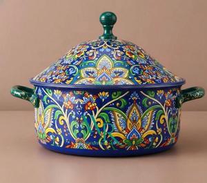 Chauffe-plat élégant en émail pour plats chauds, collection de luxe moderne, gamme premium, ustensiles de cuisine, prix de gros - Product Image 1