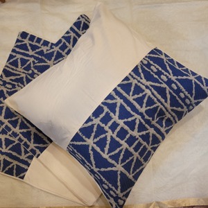Housse de coussin carrée moderne tuftée lavable en polyester/coton, style hôtelier, avec pompons, 45x45cm, tissée à la main, style bohème - Product Image 6