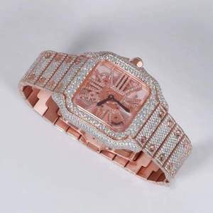 Reloj de Acero Inoxidable de Estilo Lujoso para Hombre y Mujer, Diseño Elegante, Moda Ejecutiva, Edición Limitada, Movimiento ETA, Caja con Cristal - Product Image 4