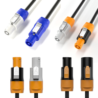 Cable de Extensión PowerCon SHEHDS Profesional de 1-10m con Conexión Daisy Chain para Iluminación de Escenario