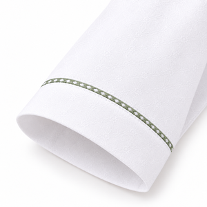 Robe musulmane pour bébé, robe traditionnelle blanche pour l'Aïd et le Ramadan, robe longue brodée à manches longues pour tout-petits, tenue de fête - Product Image 5