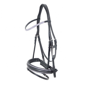 Durable Leather Handmade Horse Bridle Adjustable Halter Comfortable Fit Strong Hardware Factory Made <b>Equestrian</b> Riding Gear - Product Image 4