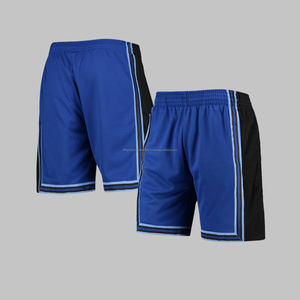 กางเกงขาสั้นสำหรับผู้ชายกางเกงบาสเก็ตบอลตาข่ายตามสั่งผ้าฝ้ายโพลีเอสเตอร์พิมพ์ซับลิเมชันยาวถึงเข่า5นิ้ว - Product Image 3