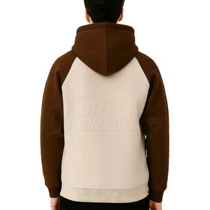 Sweat-shirts à capuche décontractés pour hommes en coton 100% de haute qualité, avec intérieur en polaire premium, poche kangourou spacieuse et poignets côtelés - Product Image 2