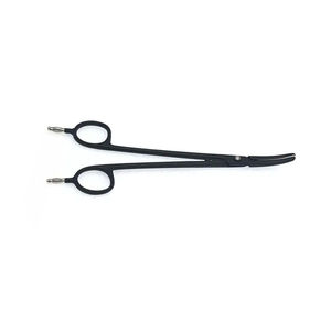 Ciseaux bipolaires réutilisables en acier inoxydable allemand, couleur argent brillant, micro-pointe, ciseaux électriques pour pansements, usage général - Product Image 2