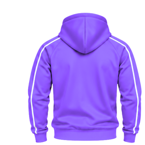 Großhandel Zweiteiliger Sportanzug mit Kapuzenjacke und Jogginghose für Sporttraining, Fitnessaktivitäten und Spaziergänge - Product Image 4