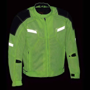 เสื้อแจ็คเก็ตมอเตอร์ไซค์ผู้ชายแบบผสมไนลอน/ตาข่าย พร้อมแผ่นป้องกัน - Product Image 5