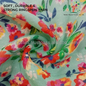 Mantas envolventes de algodón cómodas, transpirables, ecológicas, tamaño personalizado, mantas de verano con estampado y envoltura de color para bebés - Product Image 5