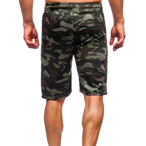 Shorts de sport pour homme coupe ajustée, taille haute, avec cordon de serrage, style jogger, respirants, écologiques, haute qualité, personnalisables - Product Image 4