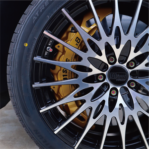 Kit de frenos de 8 pistones D1SPEC X8 Super Big de Taiwán, rotor de cerámica de carbono CCB de 410 mm para MPV SUV, fabricado según el plano original (OEM). - Product Image 4