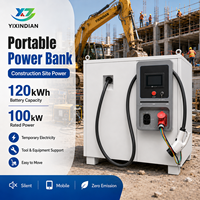 Yixindian 120kWh 100kW Mobile Energy Storage Charging System Fast Charging for Electricity for Construction Sites Off-grid