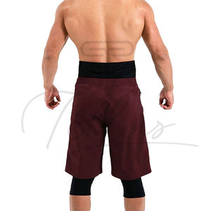 High Quality Men's Awrah Shorts Muslim Mid-Knee Casual Sunnah <b>Islamic</b> Solid Dyed Breathable Quick Dry Activewear - Product Image 6