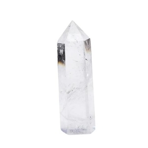 Oferta Especial: Ágata Ruhi, Cuarzo Transparente Pulido, Cristal en Forma de Torre para Reiki y Alivio de la Ansiedad, Decoración del Hogar - Product Image 6