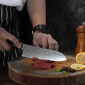 6-Piece Damascus Steel <b>Knife</b> <b>Set</b> Handmade Wooden Handle Straight Edge <b>Sharp</b> Chef <b>Knives</b> Stainless Steel Blade Ambidextrous - Product Image 3