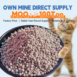 Areia para Gato Premium em Bulk, Argila Esférica Quebrada e Desodorizante, Areia Aglomerante de Bentonita - Product Image 1