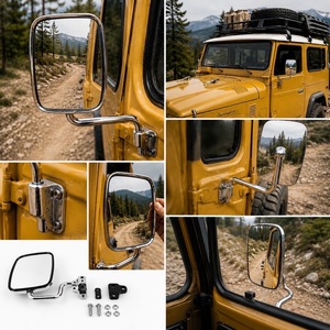 กระจกมองข้างอะไหล่ทดแทน OE 87940-61010 FJ40 FJ45 ปี 1979 สำหรับรถยนต์โตโยต้า - Product Image 4