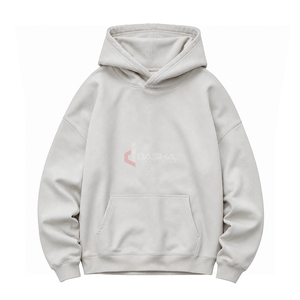 เสื้อฮู้ดดี้โอเวอร์ไซส์ทรงหลวม ผ้าเฟรนช์เทอร์รี่ฟลีซ หนานุ่ม สำหรับผู้ชาย รับทำโลโก้ตามสั่ง ผ้าฝ้าย OEM ขายส่ง - Product Image 1