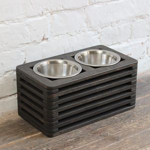 Comedero Decorativo de Madera para Perros, Elegante Comedero Elevado, Complemento para Muebles Modernos del Hogar y Accesorios para Mascotas - Product Image 6