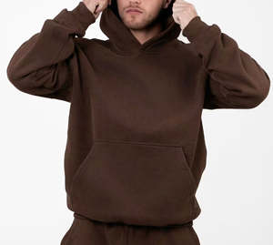 Artículo en Venta Caliente: Sudaderas con Capucha para Hombre, Personalizadas con Logotipo Serigrafiado, de Algodón y Felpa, sin Cordón, Lisas, Talla Grande, OEM - Product Image 1