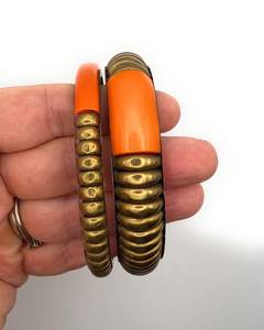 New Arrivals <b>Bangles</b> for Women Resin Lucite <b>Bangles</b> <b>Bracelet</b> Set Metal Resin Acrylic Jewelry <b>Bangles</b> - Product Image 2