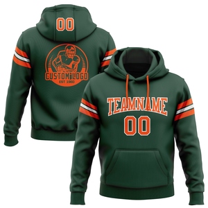 เสื้อฮู้ดดี้ฟุตบอลสีเขียวส้มขาวแบบใหม่ ดีไซน์สั่งทำพิเศษจากโรงงานขายส่งโดยตรง เป็นมิตรกับสิ่งแวดล้อม สำหรับผู้ชาย - Product Image 1
