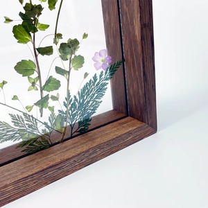 Rehman Craft Wholesale Solid Wood Double Glass Floating Handmade Eco-Friendly <b>Photo</b> <b>Frame</b> Pressed Flowers Plant Specimen - Product Image 5